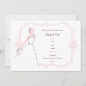  Bridal Shower Invitation Kaart (Voorkant)