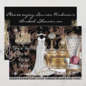 BRIDAL SHOWER INVITATION KAART (Voorkant / Achterkant)