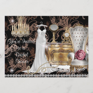 BRIDAL SHOWER INVITATION KAART