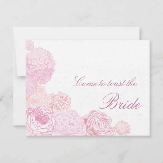 BRIDAL SHOWER INVITATION KAART (Voorkant)