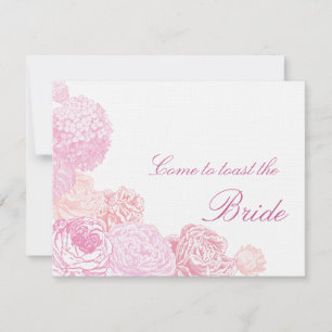 BRIDAL SHOWER INVITATION KAART