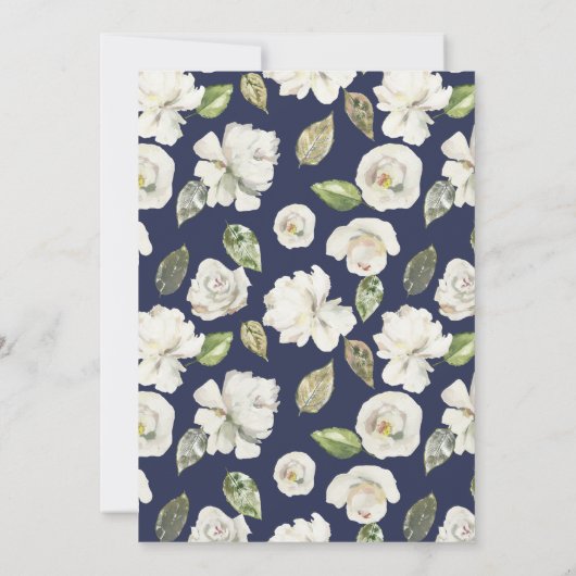 Bridal Shower Invitation Kaart (Achterkant)