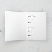 Bridal Shower Invitation Lily van de Valley (Binnen)