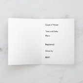 Bridal Shower Invitation Lily van de Valley (Binnen)