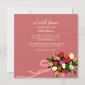 Bridal Shower Invitation [Mauve] Kaart (Voorkant)
