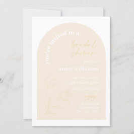 Bridal Shower Invitation Retro Wedding Party A115 Kaart