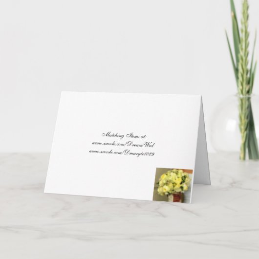 Bridal Shower Invitation Sjabloon (Achterkant)