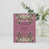 Bridal Shower Invitation Sjabloon (Staand voorkant)