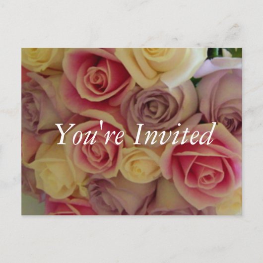 Bridal Shower Invitation Sjabloon (Voorkant)