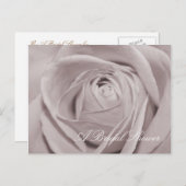 Bridal Shower Invitation Sjabloon (Voorkant / Achterkant)