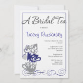 Bridal Shower Invitation - Tea Kaart (Voorkant)