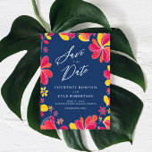 Bridal Shower Invitation, Tropisch, Hawaïaans, Lua Kaart