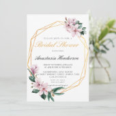 Bridal Shower Invitation. Uitnodiging (Staand voorkant)