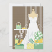 Bridal Shower Invitation - Uw eigen tekst toevoege Kaart (Voorkant)
