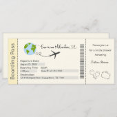 Bridal Shower Invitation, Verloving Invitation Kaart (Voorkant / Achterkant)