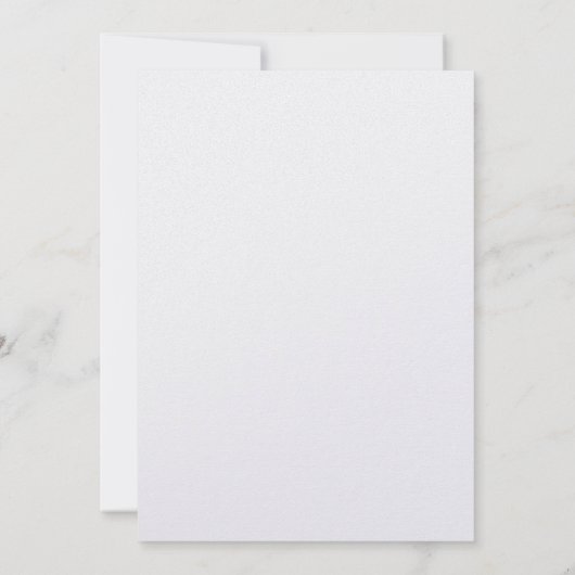 Bridal Shower Invitation {zwart} Kaart (Achterkant)