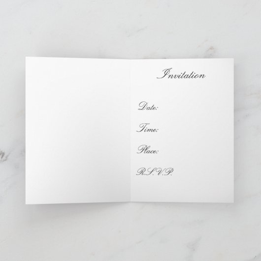 BRIDAL SHOWER INVITATIONS (Binnen)