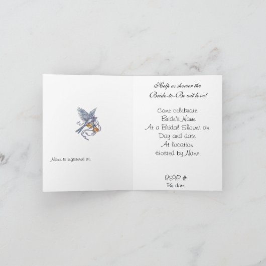 BRIDAL SHOWER INVITATIONS (Binnen)