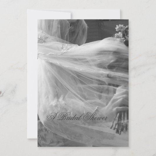 Bridal Shower Invitations [5 x 7] Kaart (Voorkant)