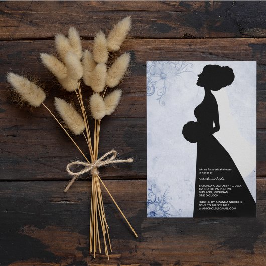 Bridal Shower Invitations {Blauw} Kaart