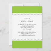 Bridal Shower Invitations {Blonde Bride} Kaart (Achterkant)