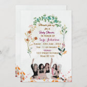 Bridal Shower Invitations  Kaart (Voorkant / Achterkant)
