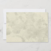 Bridal Shower Invitations voor ritsschrijfmachines Kaart (Achterkant)