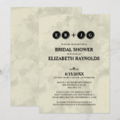 Bridal Shower Invitations voor schrijfmachines Kaart (Voorkant / Achterkant)