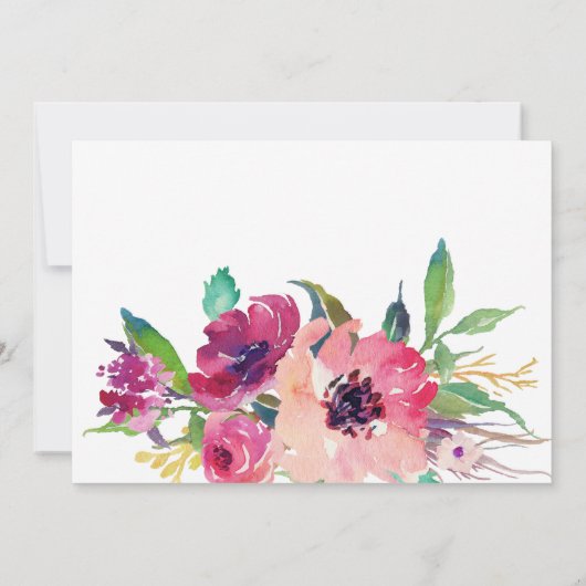 Bridal Shower Kaart (Achterkant)