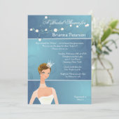 Bridal Shower Kaart (Staand voorkant)