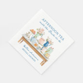 Bridal Shower Tea Party Napkins Servet (Hoek)