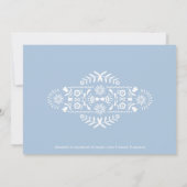 Bridal Shower-uitnodiging | Fiesta Olé Kaart (Achterkant)