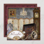 Bridal Shower Uitnodiging gepersonaliseerd (Voorkant / Achterkant)