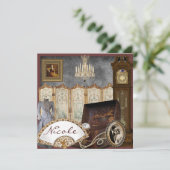 Bridal Shower Uitnodiging gepersonaliseerd (Staand voorkant)