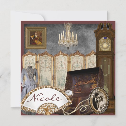 Bridal Shower Uitnodiging gepersonaliseerd (Voorkant)