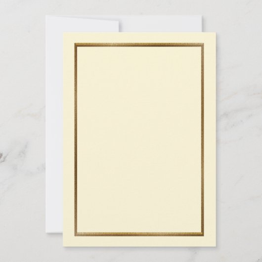 Bridal Shower-uitnodiging, geweldig Gatsby metal-i Kaart (Achterkant)