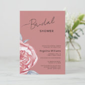 Bridal Shower-uitnodiging Kaart (Staand voorkant)