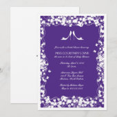 Bridal Shower-uitnodiging Kaart (Voorkant / Achterkant)