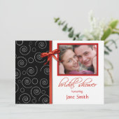 Bridal Shower-uitnodiging Kaart (Staand voorkant)