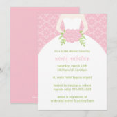 Bridal Shower-uitnodiging Kaart (Voorkant / Achterkant)