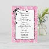 Bridal Shower-uitnodiging Kaart (Staand voorkant)