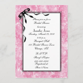Bridal Shower-uitnodiging Kaart
