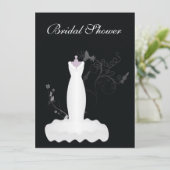 Bridal Shower-uitnodiging Kaart (Staand voorkant)