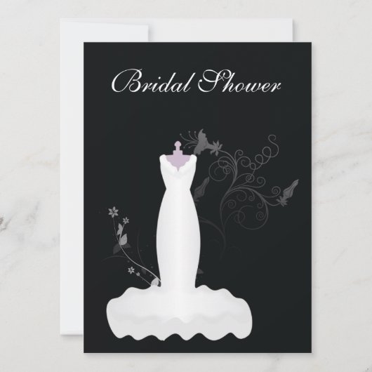 Bridal Shower-uitnodiging Kaart (Voorkant)