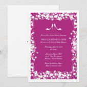 Bridal Shower-uitnodiging Kaart (Voorkant / Achterkant)