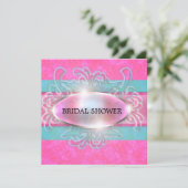 Bridal Shower-uitnodiging Kaart (Staand voorkant)