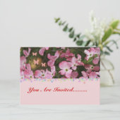 Bridal Shower-uitnodiging Kaart (Staand voorkant)