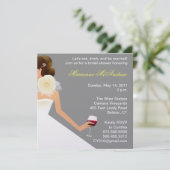 Bridal Shower-uitnodiging Kaart (Staand voorkant)