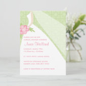 Bridal Shower-uitnodiging Kaart (Staand voorkant)