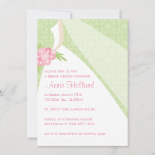 Bridal Shower-uitnodiging Kaart